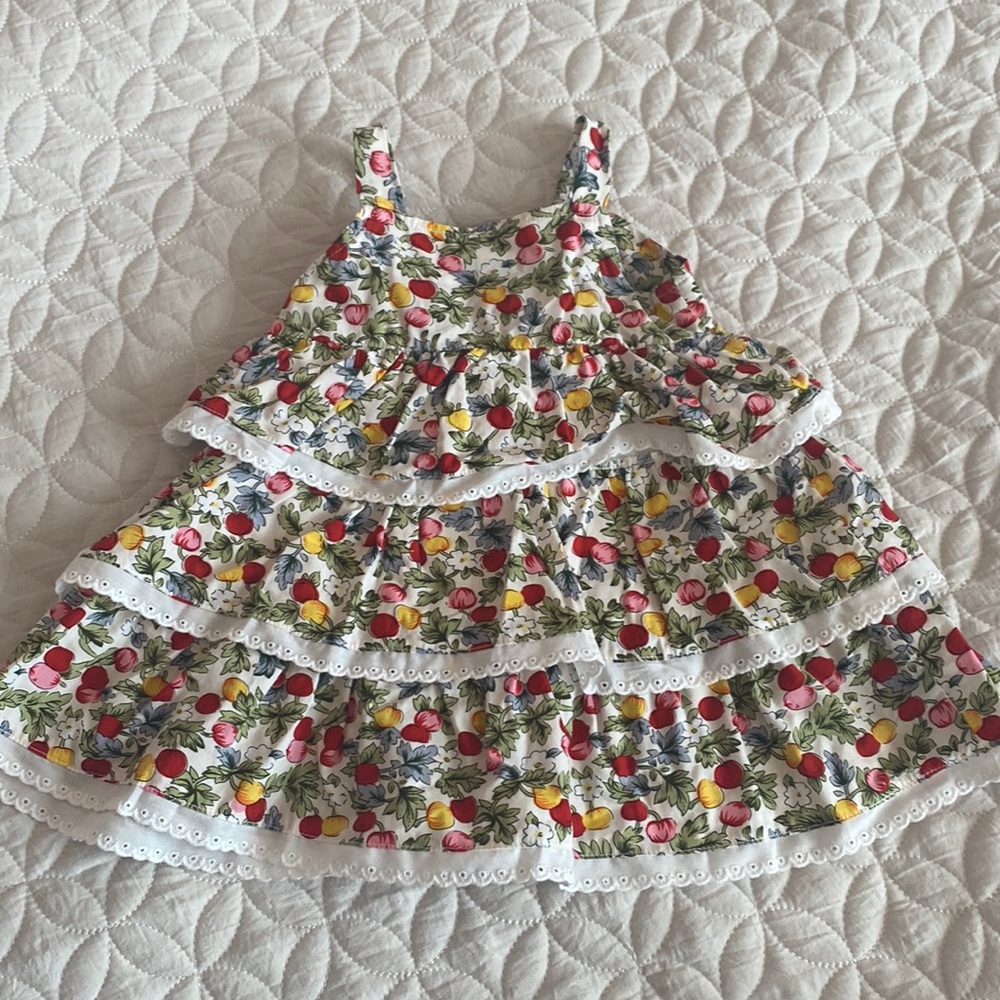 Petit Confection Layered Floral Dress